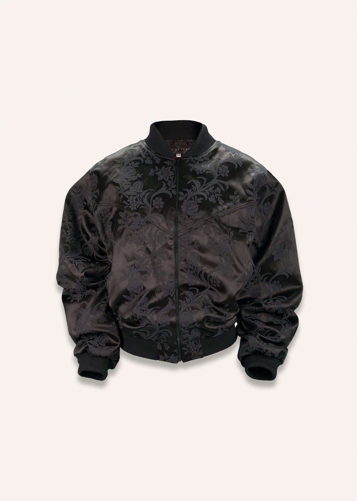 Bomber jacket in raven black