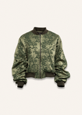 Bomber jacket in selje