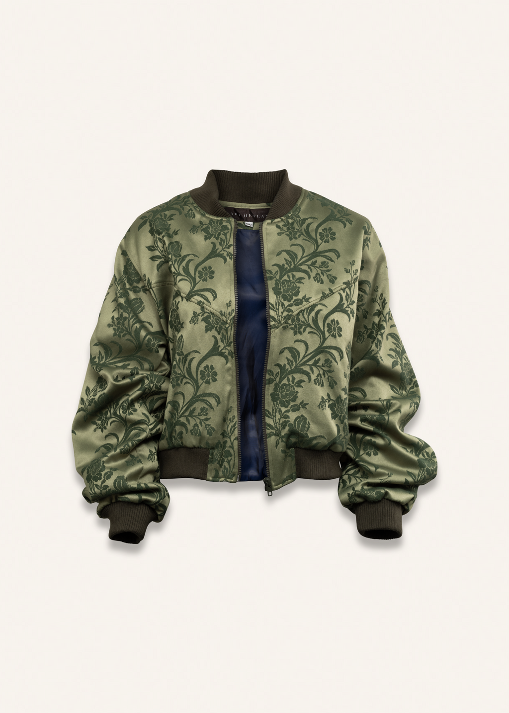 Bomber jacket in selje