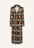 Long coat in soil