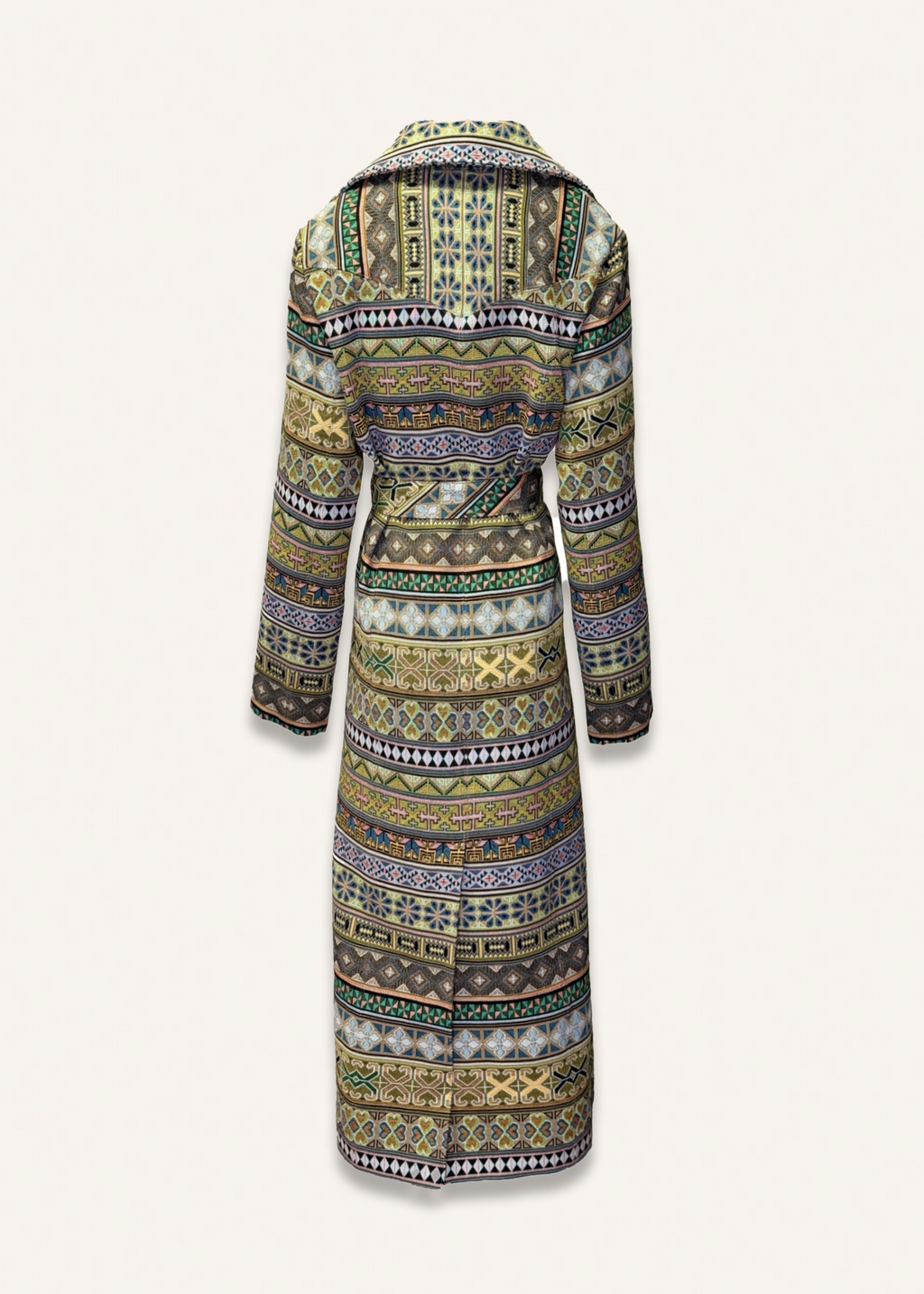 Long coat in earth